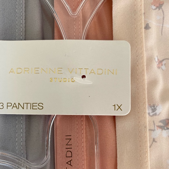 Adrienne Vittadini Lacy Panties 1X 2X - Picture 10 of 16